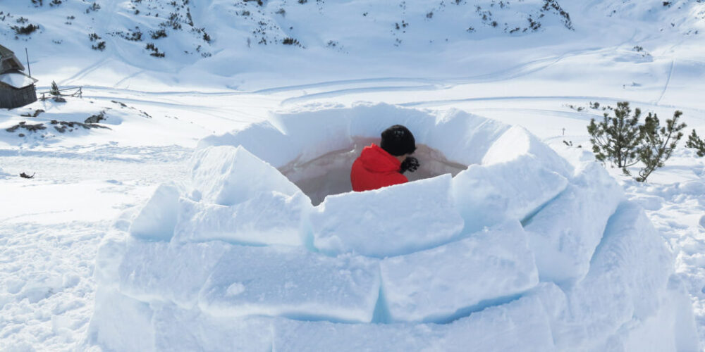 Iglubau, Schnee-und Lawinenkunde, Grundbedürfnisse im Winter stillen (3Tage)