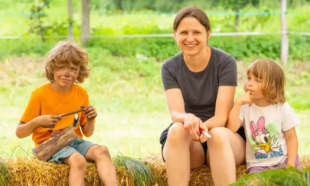 natur erleben mit allen sinnen am into the wild familiencamp